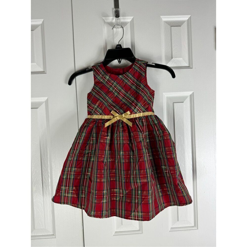 NWT Speechless Girls Plaid Dress Size 4t